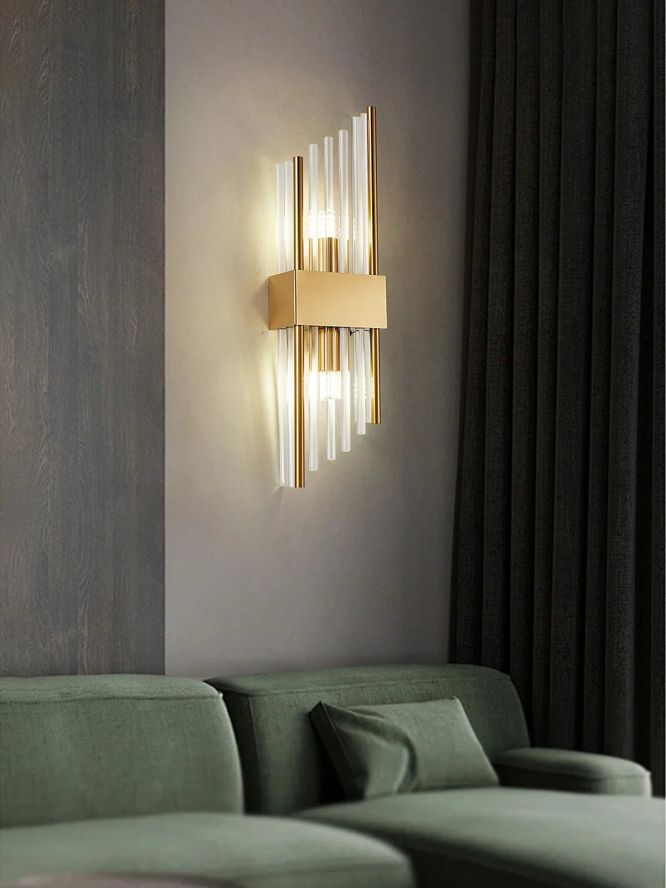 Modern Gold/Black luxury crystals Wall Sconce Lights,lustre hotel,Hallways,Bedrooms other Home Decor,Outdoor indoor night light