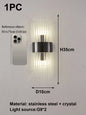 Modern Gold/Black luxury crystals Wall Sconce Lights,lustre hotel,Hallways,Bedrooms other Home Decor,Outdoor indoor night light