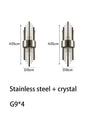 Modern Gold/Black luxury crystals Wall Sconce Lights,lustre hotel,Hallways,Bedrooms other Home Decor,Outdoor indoor night light