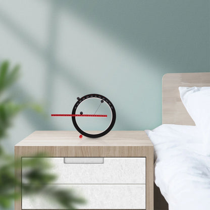 Indoor Office Decor Ornament Creative Mounting Clock Magnetic Calendar Home Desk